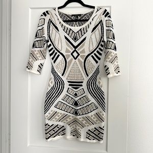 Geometric Mini Dress